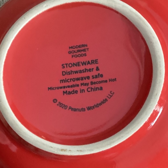 Peanuts Red Soup/coffee mug - Picture 4 of 4